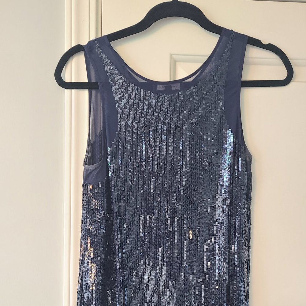 Stunning Alexia Admor Blue Sequin Dress - XS
